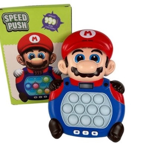 Mario Speed Push Toy - Picture 1 of 4